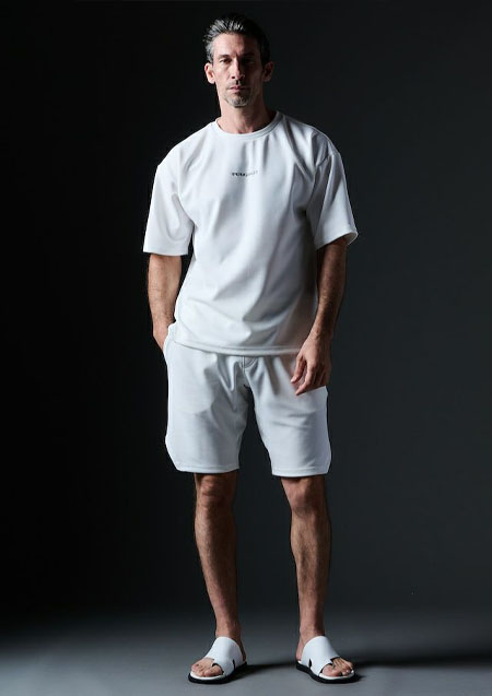 1PIU1UGUALE3 WIDE SHORTS | 10WHITE