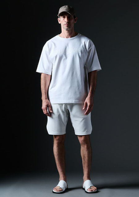 1PIU1UGUALE3 WIDE SHORTS | 10WHITE