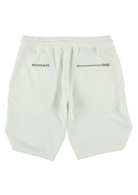 1PIU1UGUALE3 WIDE SHORTS | 10WHITE