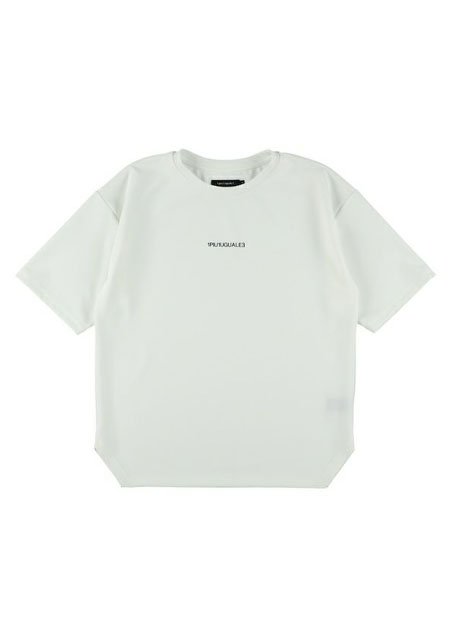 1PIU1UGUALE3 S/S CREW T | 10WHITE