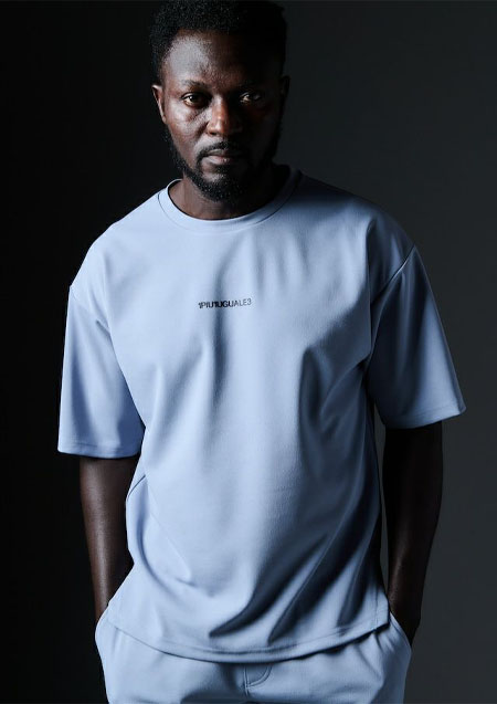 1PIU1UGUALE3 S/S CREW T | 51SAX