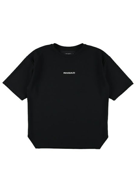 1PIU1UGUALE3 S/S CREW T | 99BLACK