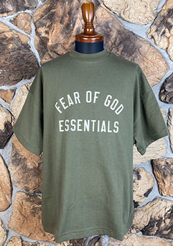 FOG ESSENTIALS 24FW ARCH LOGO SS TEE | MILITARY
