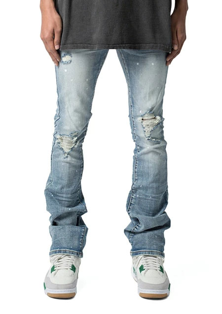 mnml X598 SKINNY STACKED DENIM | BLUE