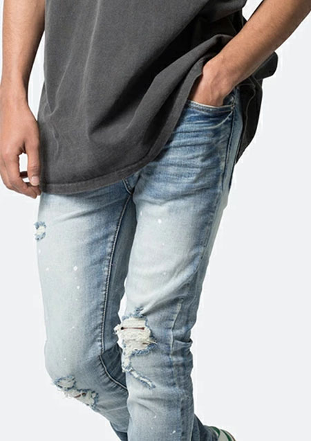 mnml X598 SKINNY STACKED DENIM | BLUE