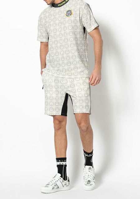 MARK&LONA B.O.C Mesh Mock Tee | IVORY | MEN