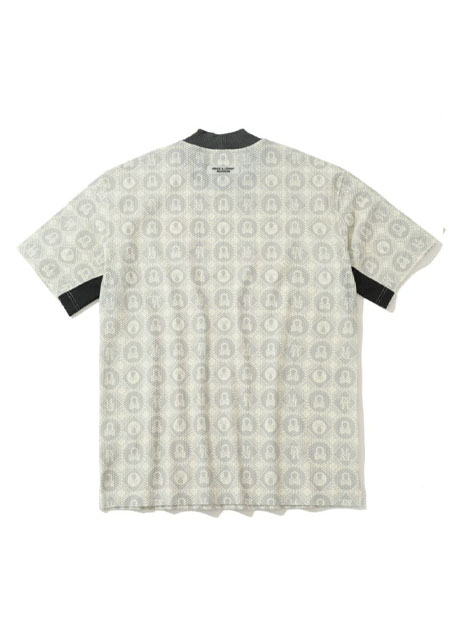 MARK&LONA B.O.C Mesh Mock Tee | IVORY | MEN
