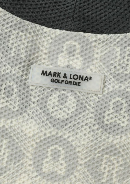 MARK&LONA B.O.C Mesh Mock Tee | IVORY | MEN