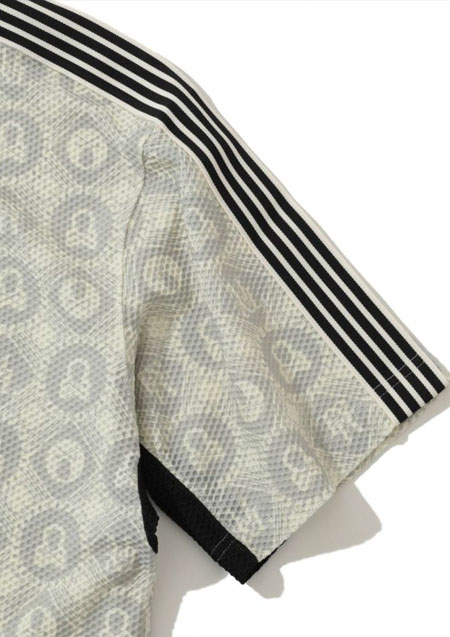 MARK&LONA B.O.C Mesh Mock Tee | IVORY | MEN