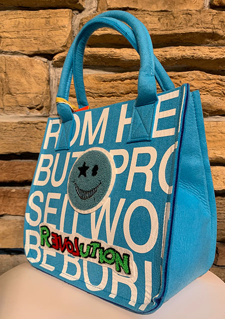 ONEMADE AIR TOTE BAG SMALL HV LIMITED CUSTOM | TURQUOISE