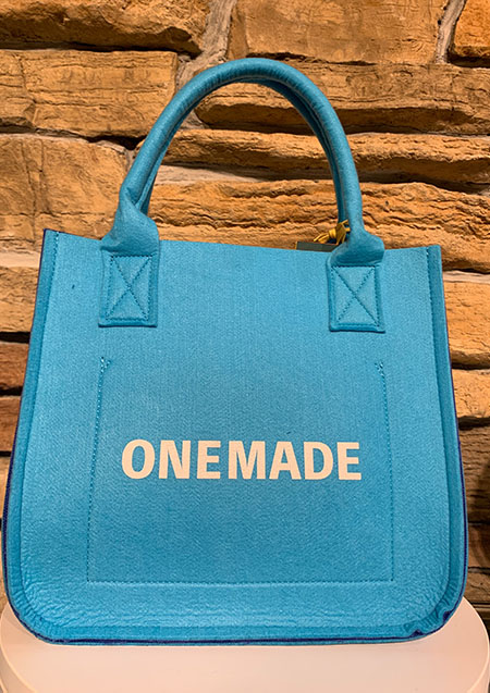 ONEMADE AIR TOTE BAG SMALL HV LIMITED CUSTOM | TURQUOISE