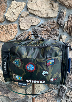 MIKIO ART TRIPPY CARRY BAG ORIGINAL WAPPENS | CAMOUFLAGE