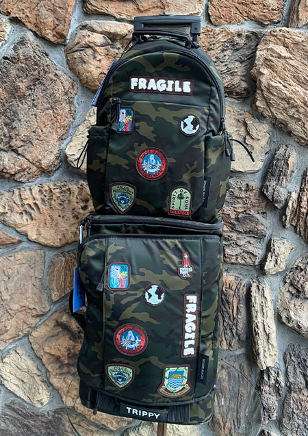 MIKIO ART TRIPPY CARRY BAG ORIGINAL WAPPENS | CAMOUFLAGE