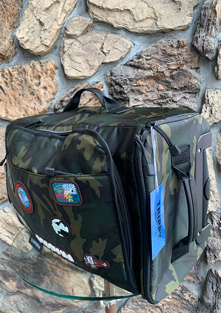 MIKIO ART TRIPPY CARRY BAG ORIGINAL WAPPENS | CAMOUFLAGE