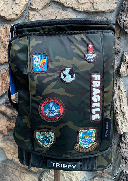 MIKIO ART TRIPPY CARRY BAG ORIGINAL WAPPENS | CAMOUFLAGE