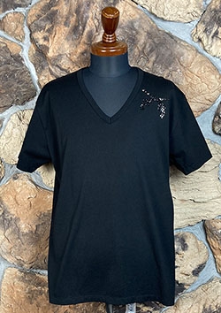 roar guns mozaiku swaro tee | 09BLACK