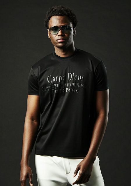 1PIU1UGUALE3 SPORT CDIEM RELUX CREW | 99BLACK