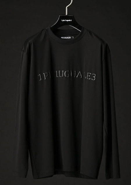 1PIU1UGUALE3 SPORT CDIEM COMFORTABLE CREW L/S | 99BLACK