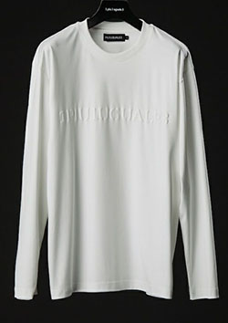 1PIU1UGUALE3 SPORT CDIEM COMFORTABLE CREW L/S | 10WHITE