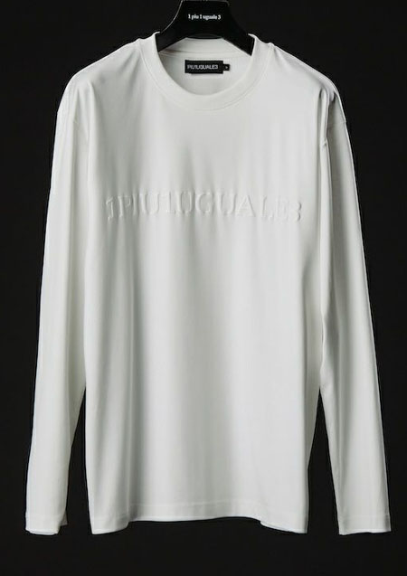 1PIU1UGUALE3 SPORT CDIEM COMFORTABLE CREW L/S | 10WHITE