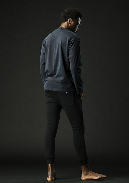 1PIU1UGUALE3 SPORT THE UNIVERSITY RELUX LOSE CREW VINTAGE | 99BLACK