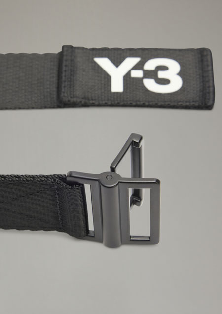 Y-3 CLASSIC LOGO BELT | BLACK