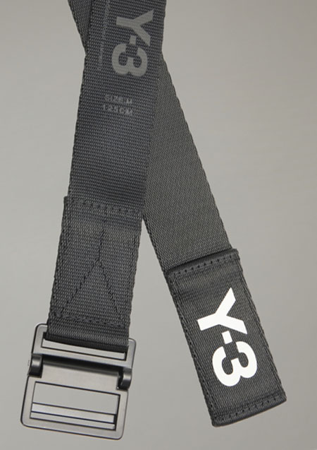 Y-3 CLASSIC LOGO BELT | BLACK