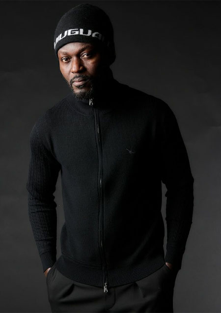 1PIU1UGUALE3 ZIP UP TURTLE | 99BLACK