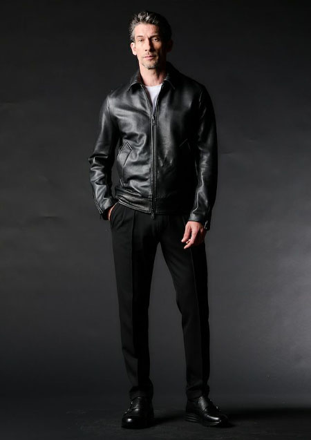 1PIU1UGUALE3 ZIP SHIRTS JACKET | BLACK