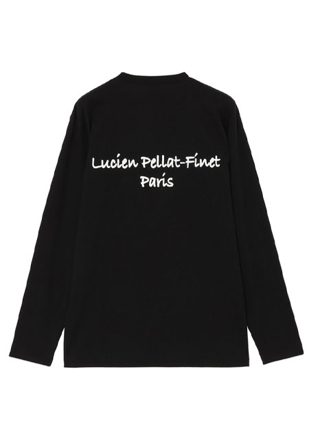 LUCIEN PELLAT-FINET PARIS 長袖Tシャツ | BLACK