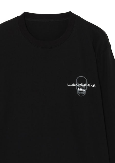 LUCIEN PELLAT-FINET PARIS 長袖Tシャツ | BLACK