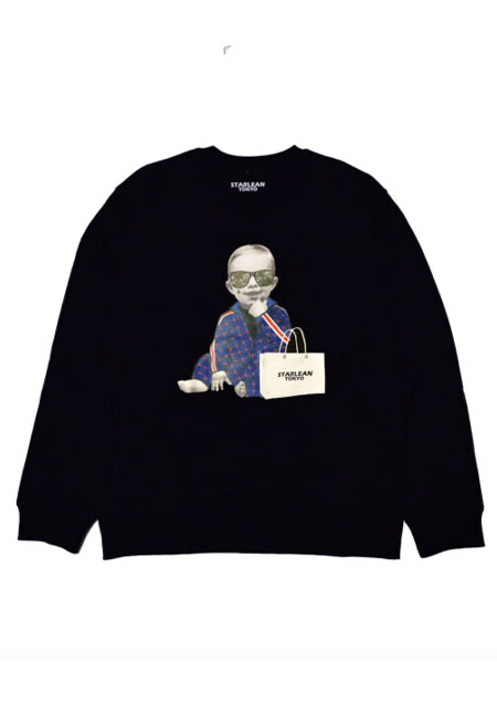 STARLEAN JERSEY BABY SWEAT | BLACK
