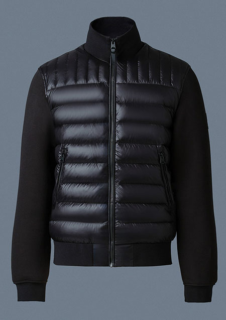 MACKAGE HYBRID DOWN JACKET COLLIN-R | BLACK | MENS