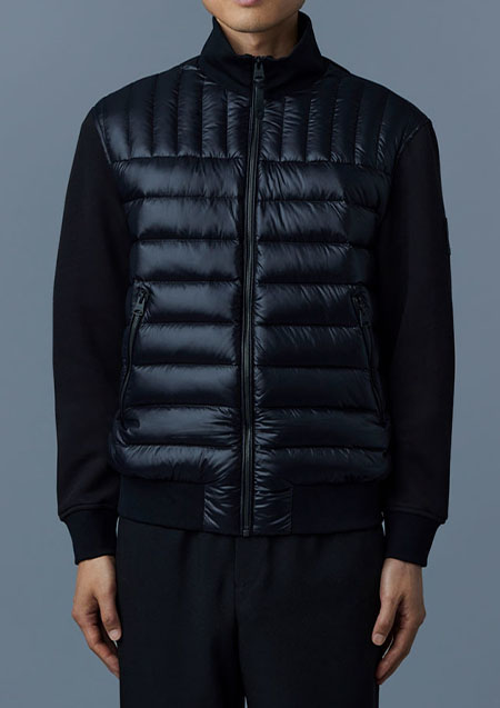 MACKAGE HYBRID DOWN JACKET COLLIN-R | BLACK | MENS