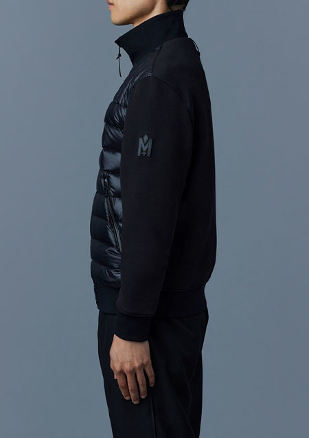 MACKAGE HYBRID DOWN JACKET COLLIN-R | BLACK | MENS
