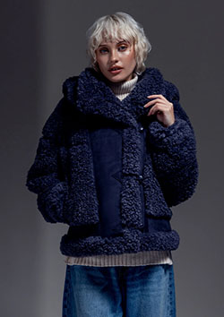 VEGANCODE Duffle Jacket in Storm | Storm