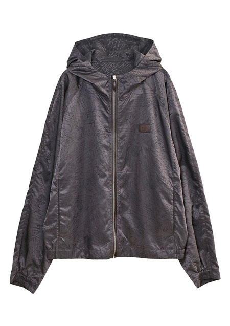 BERLUTI Scritto Nylon B-Way | P50 WARM GREY