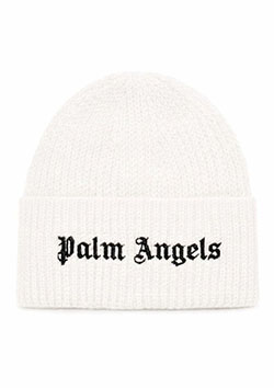 PALM ANGELS KNIT CAP | 0310IVORY