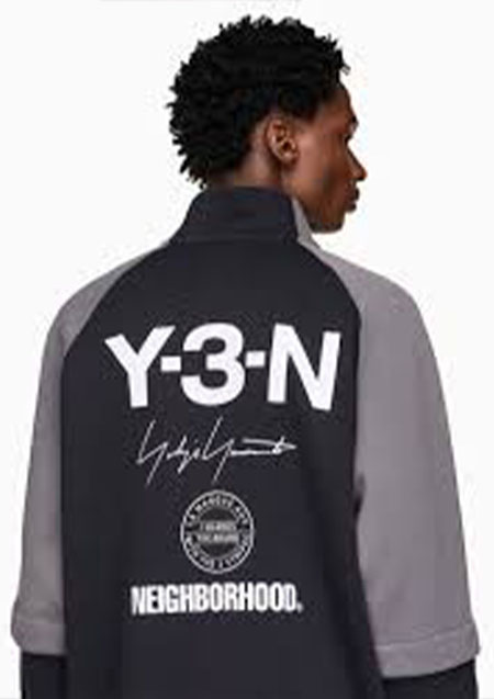 Y-3 stund truck jearsy | black