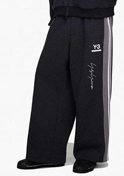 Y-3 jearsy pants | black