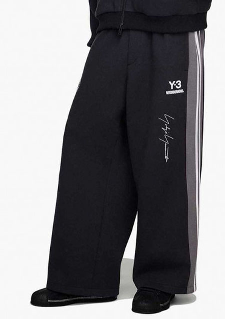 Y-3 jearsy pants | black