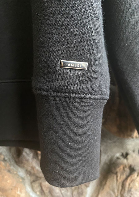 AMIRI ZIP PARKA | BLACK