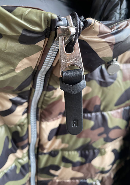 MACKAGE HYBRID DOWN HOODIE JACKET FRANK-CAMO | CAMO | MENS