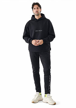 ARMYRICH ボンディングパーカーセットアップ | BLACK