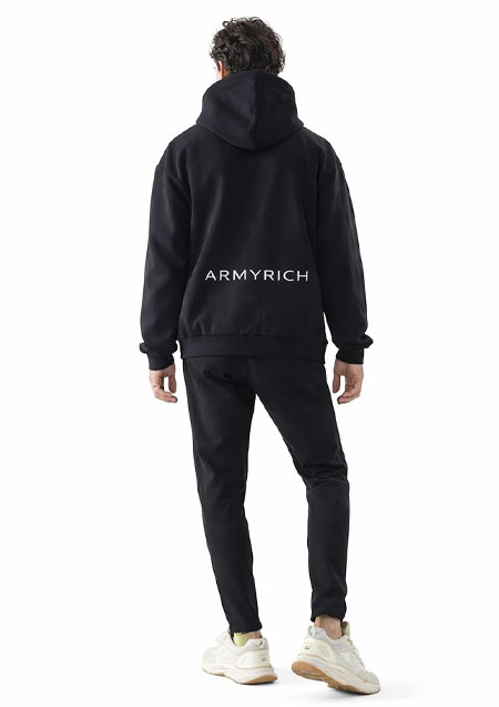 ARMYRICH ボンディングパーカーセットアップ | BLACK