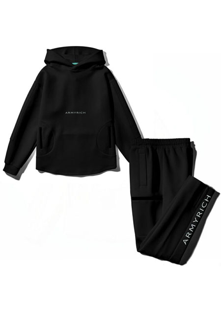 ARMYRICH ボンディングパーカーセットアップ | BLACK