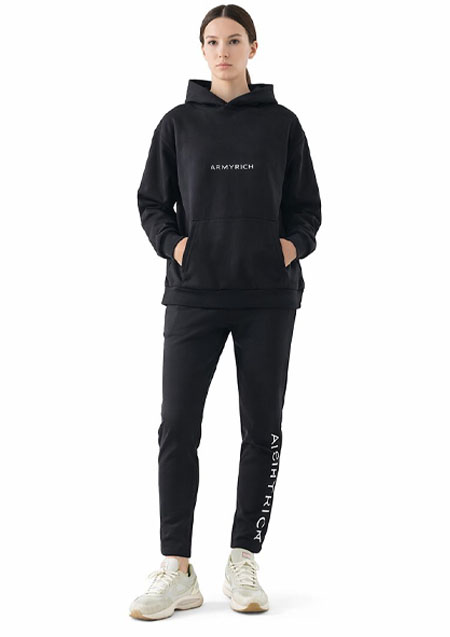 ARMYRICH ボンディングパーカーセットアップ | BLACK