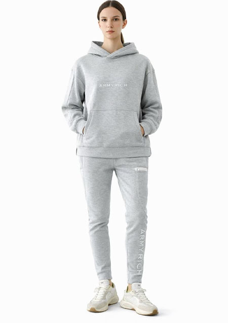 ARMYRICH ボンディングパーカーセットアップ | GREY