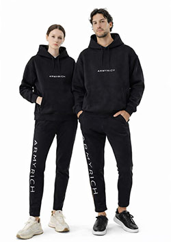 ARMYRICH ナイロン切替ボンディングオーバーサイズパーカーセットアップ | BLACK