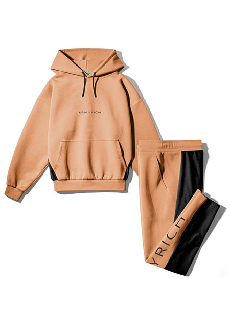 ARMYRICH ナイロン切替ボンディングオーバーサイズパーカーセットアップ | CAMEL